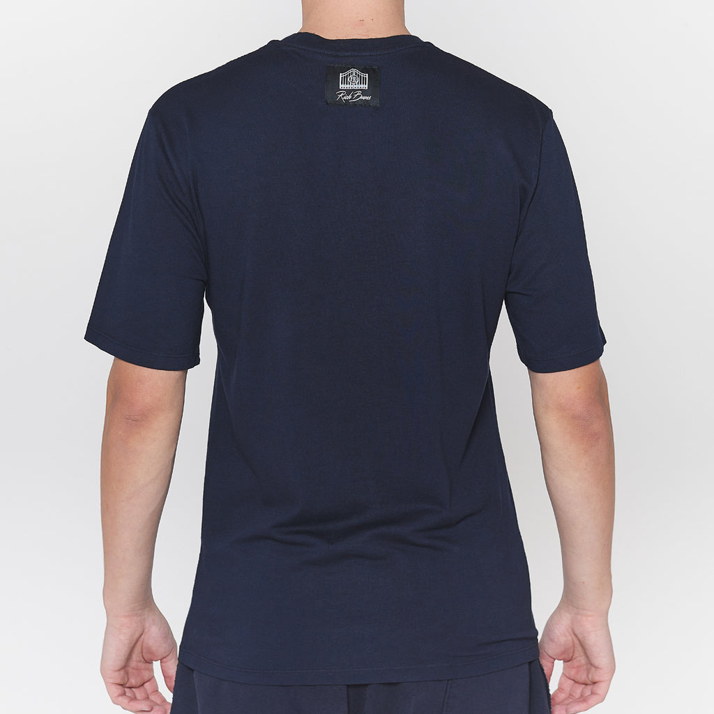 Basic Label Tee Navy