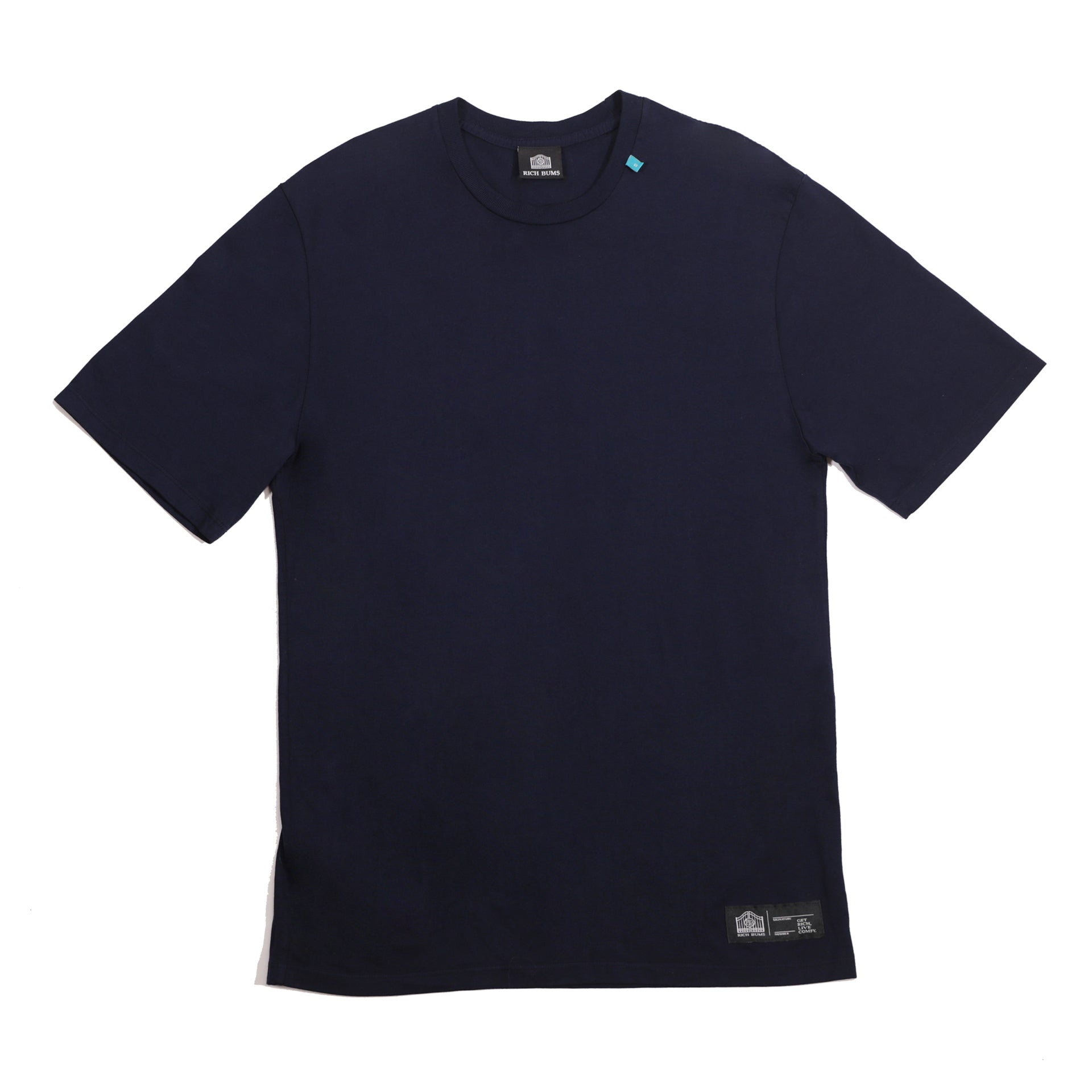 Basic Label Tee Navy