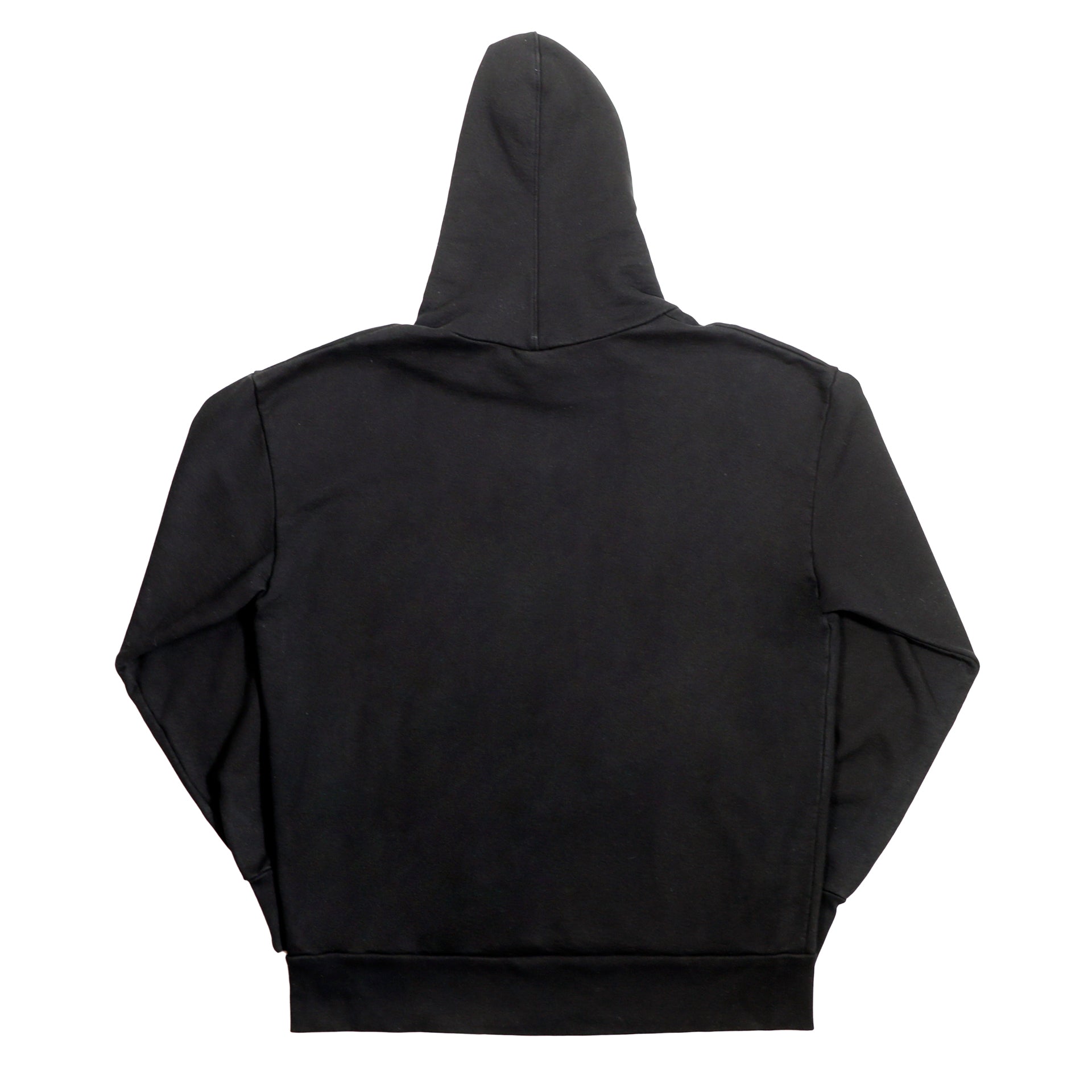 Cross Over Hoodie Black