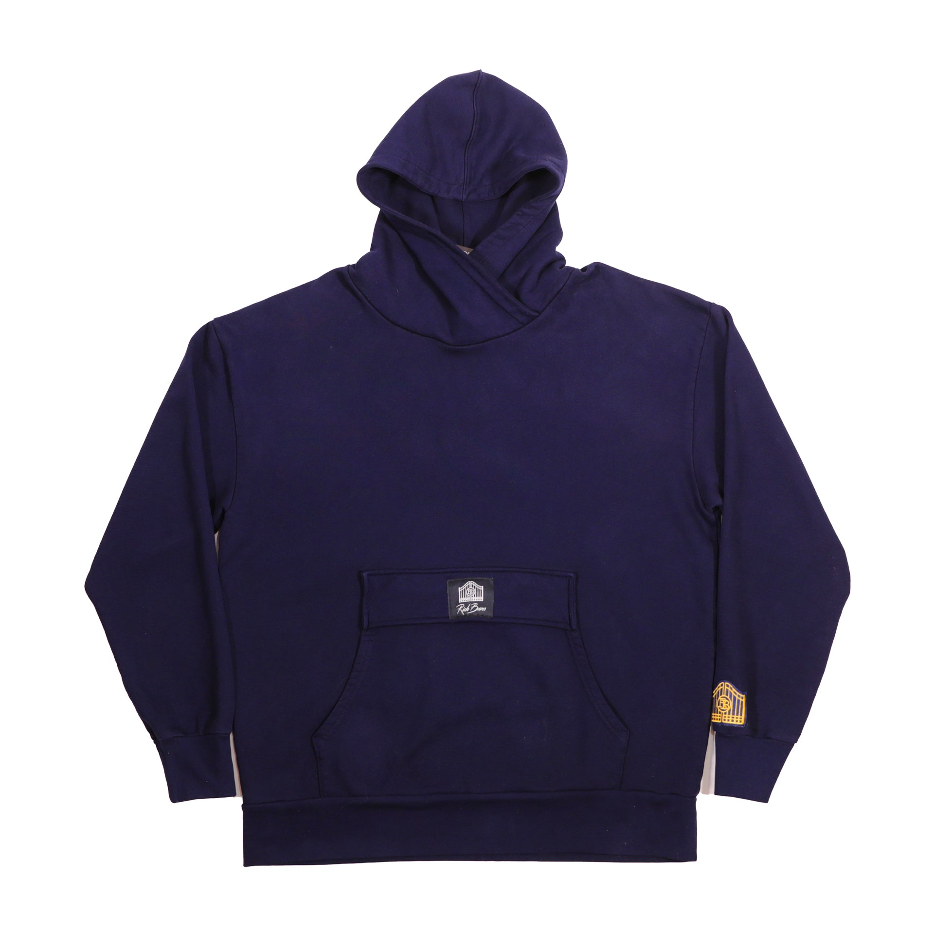 Cross Over Hoodie Navy