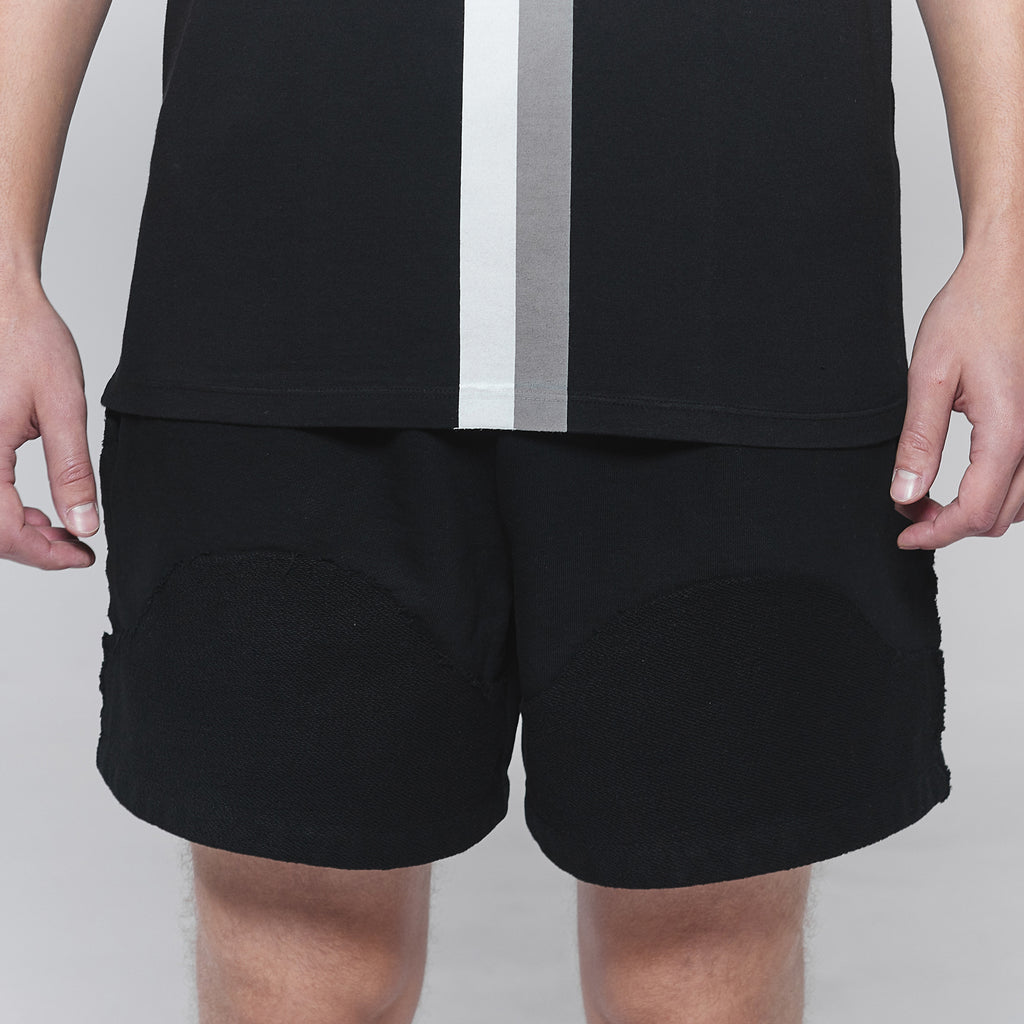 Gate Silhouette Shorts Black