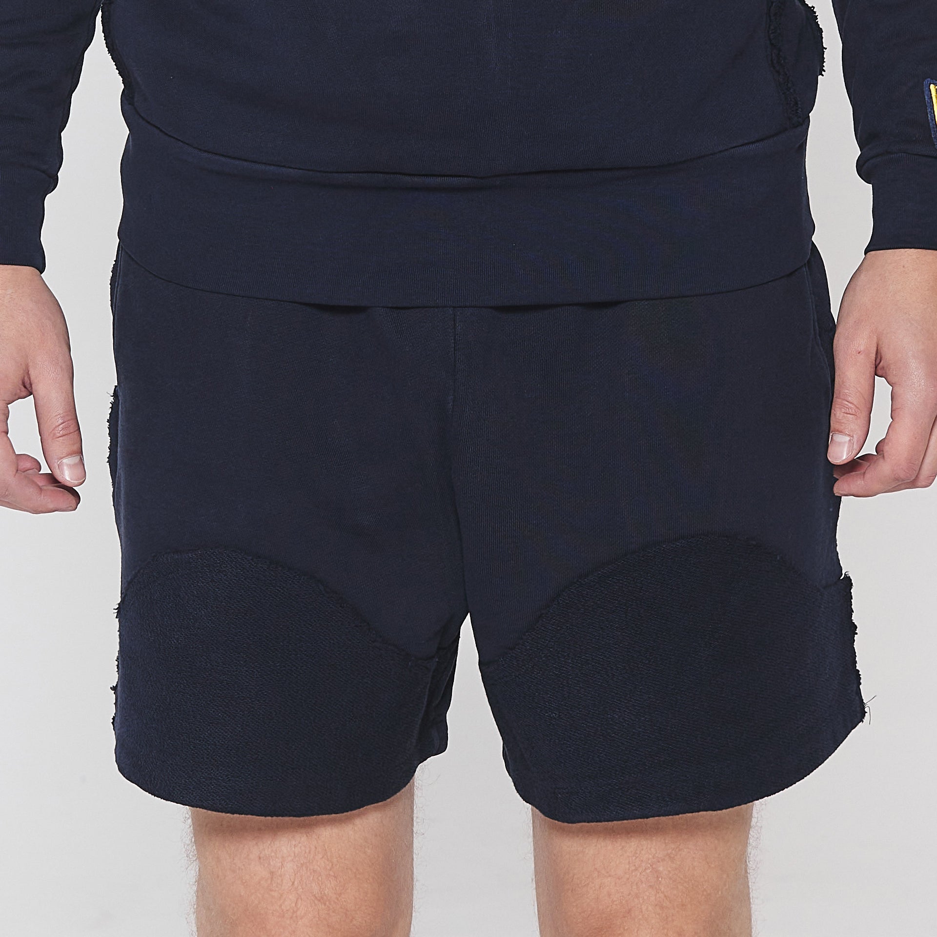 Gate Silhouette Shorts Navy