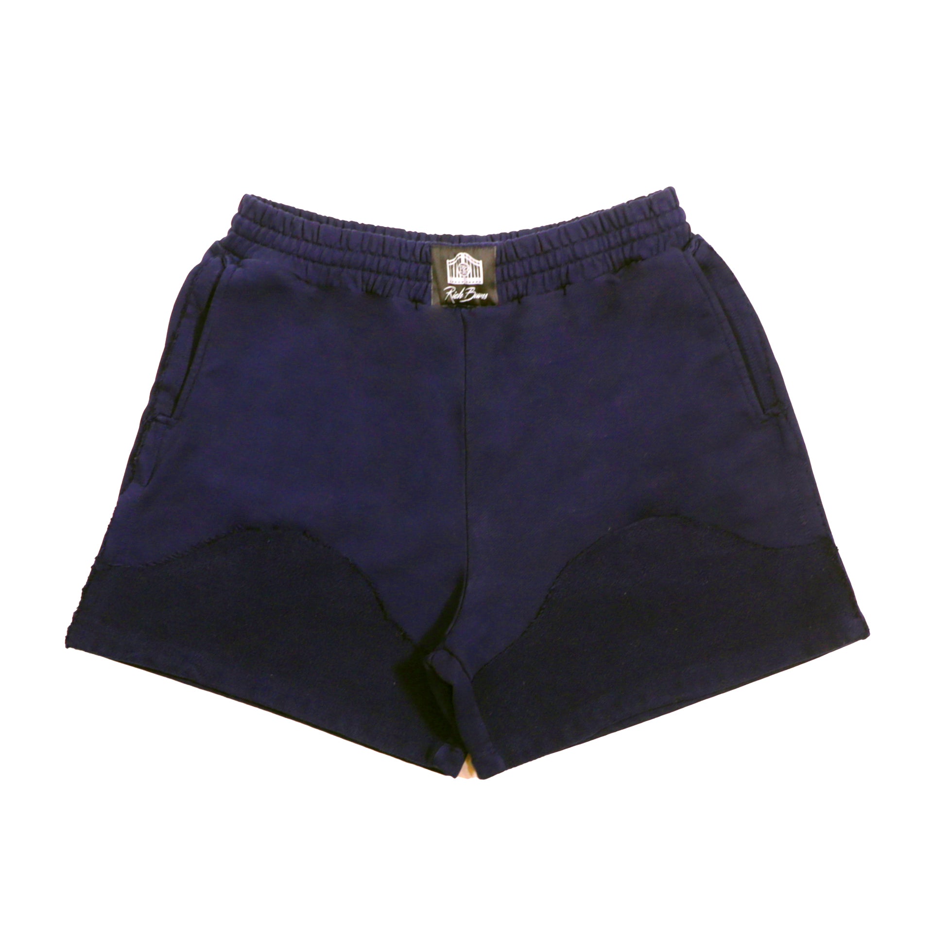 Gate Silhouette Shorts Navy