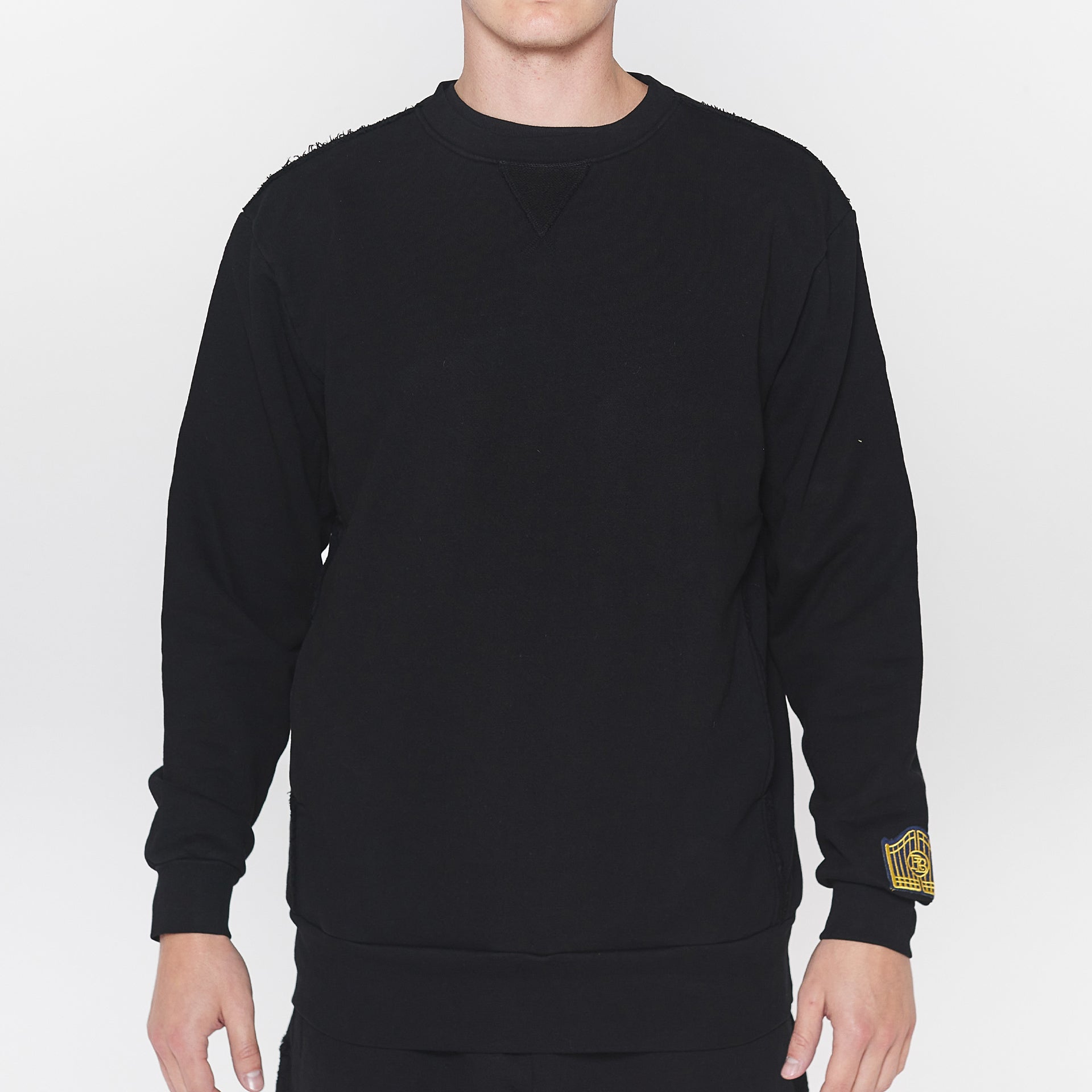 Pocket Crewneck Black