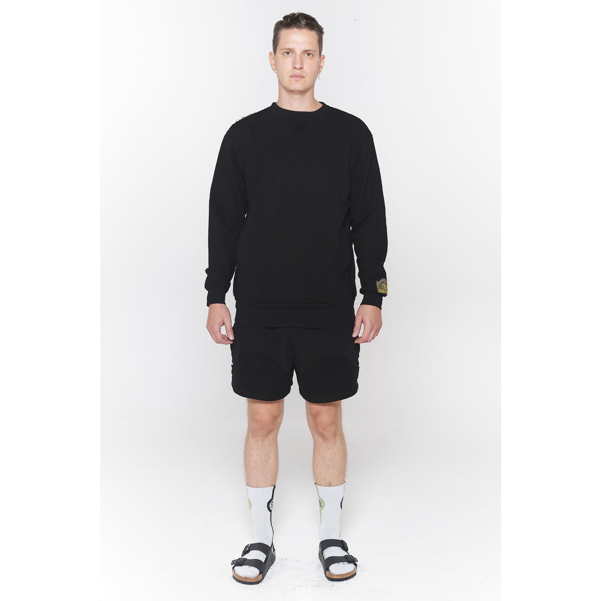 Pocket Crewneck Black