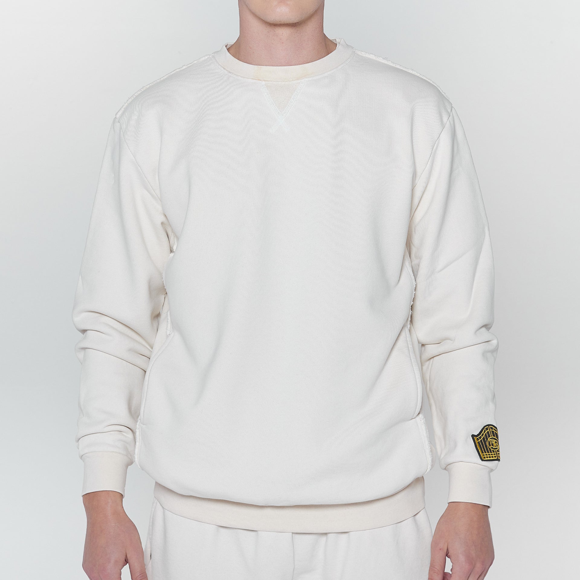 Pocket Crewneck Ivory