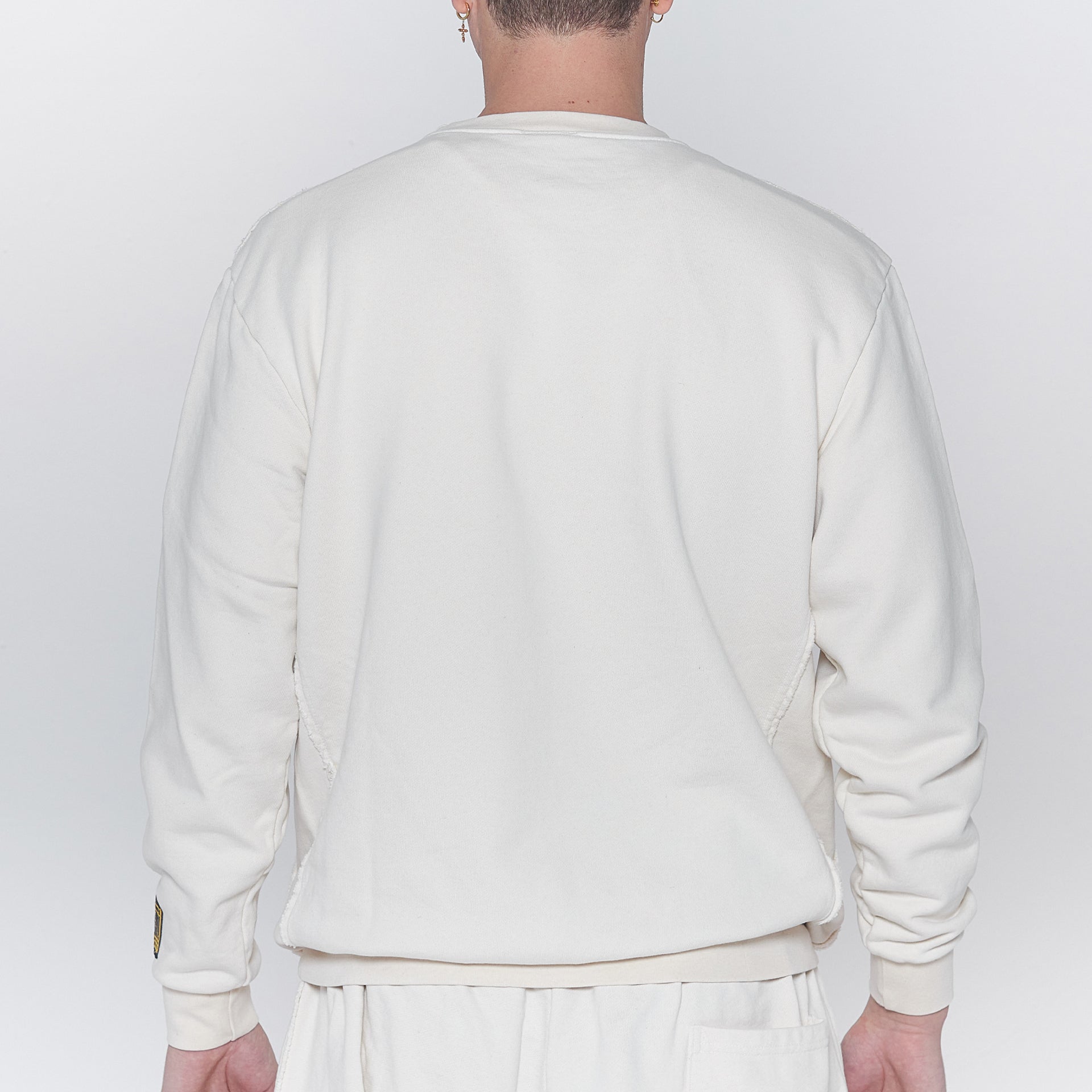 Pocket Crewneck Ivory