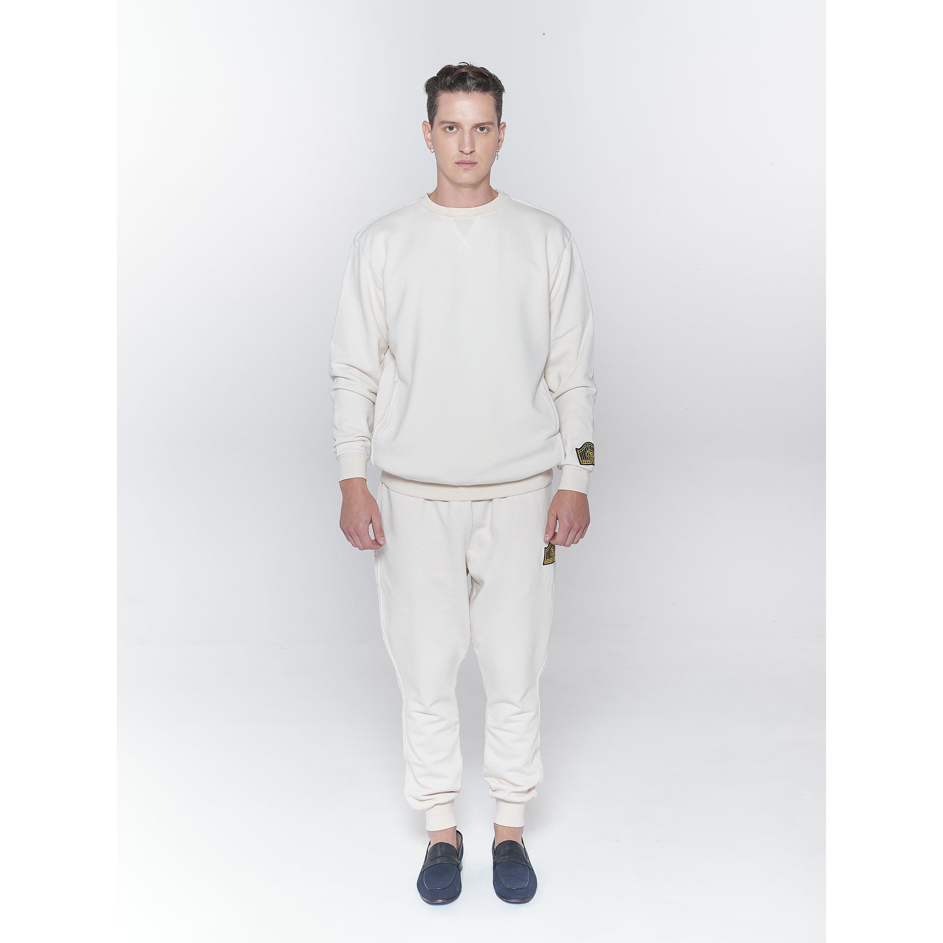 Pocket Crewneck Ivory