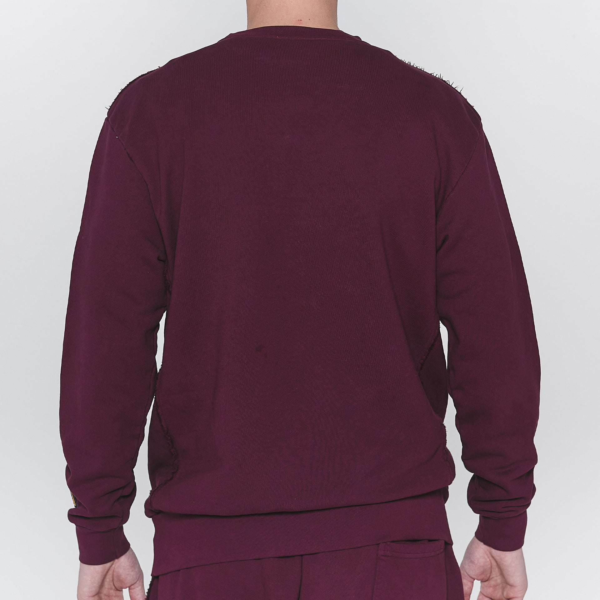 Pocket Crewneck Maroon