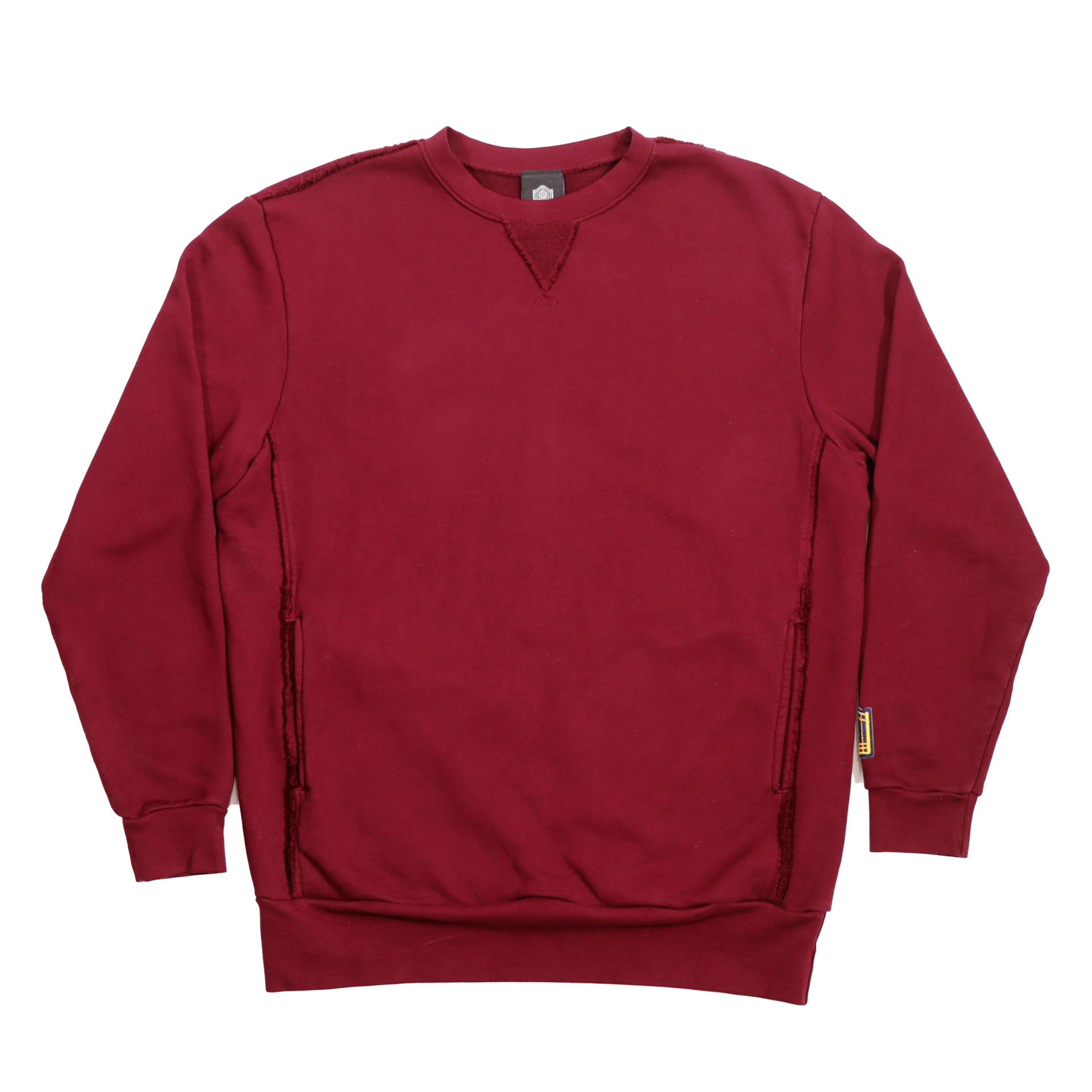 Pocket Crewneck Maroon