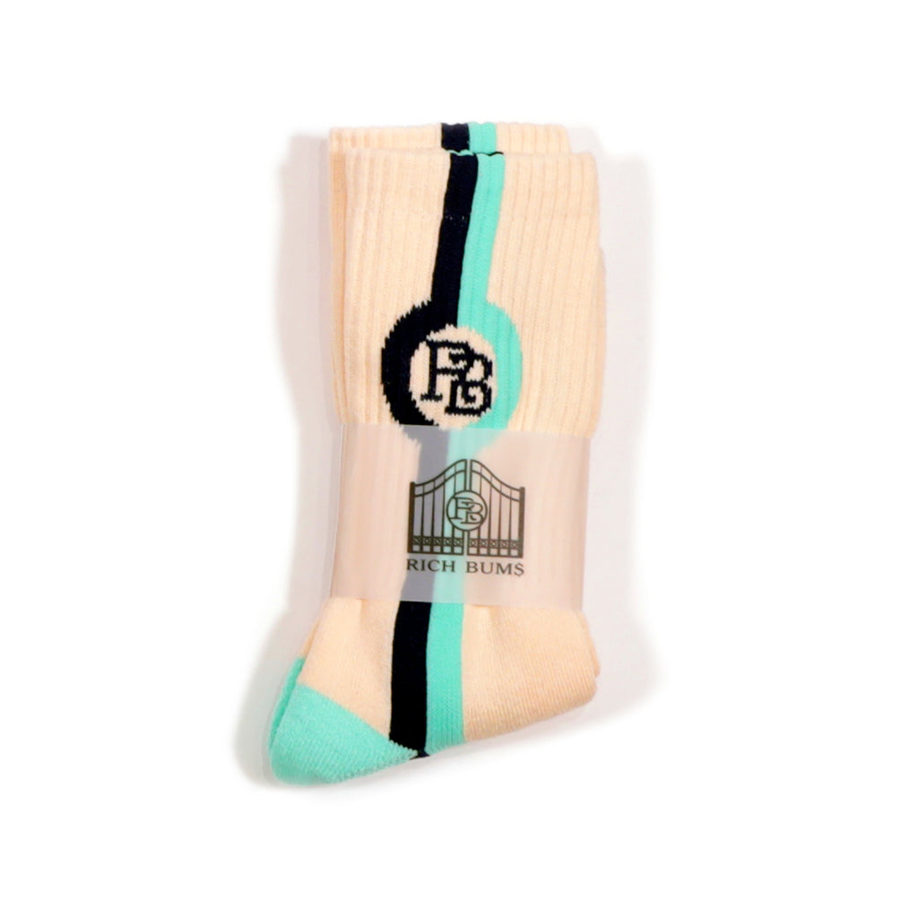 Rich Bums Socks Ivory