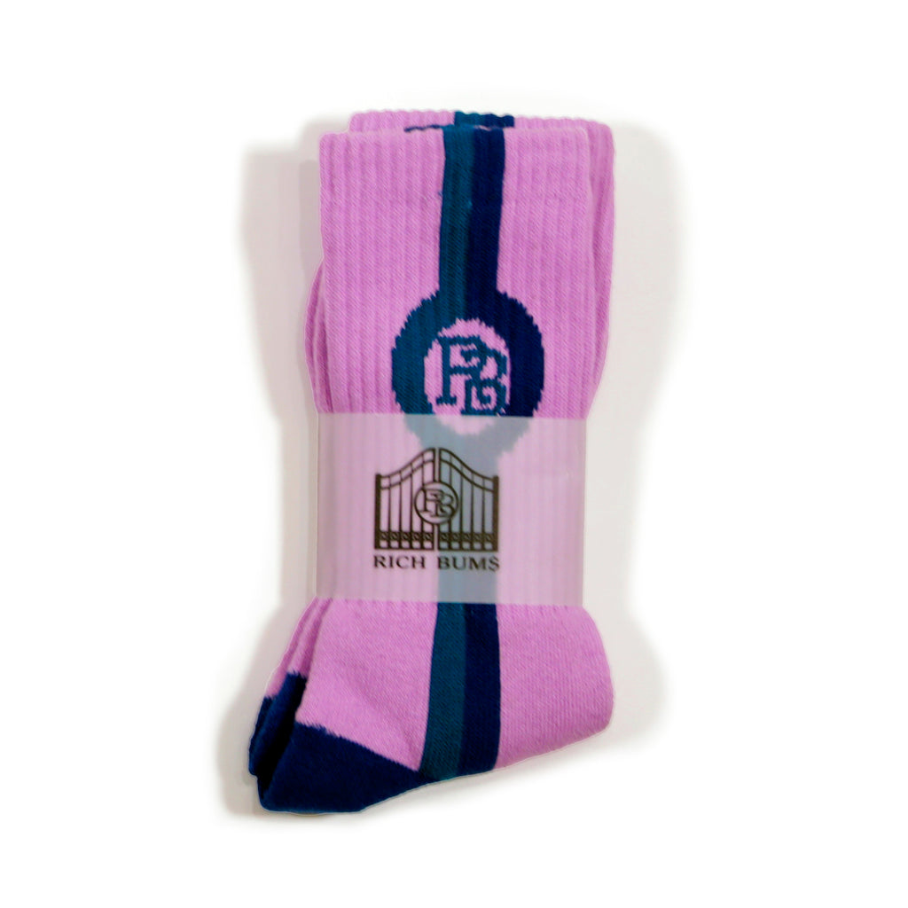 Rich Bums Socks lavender