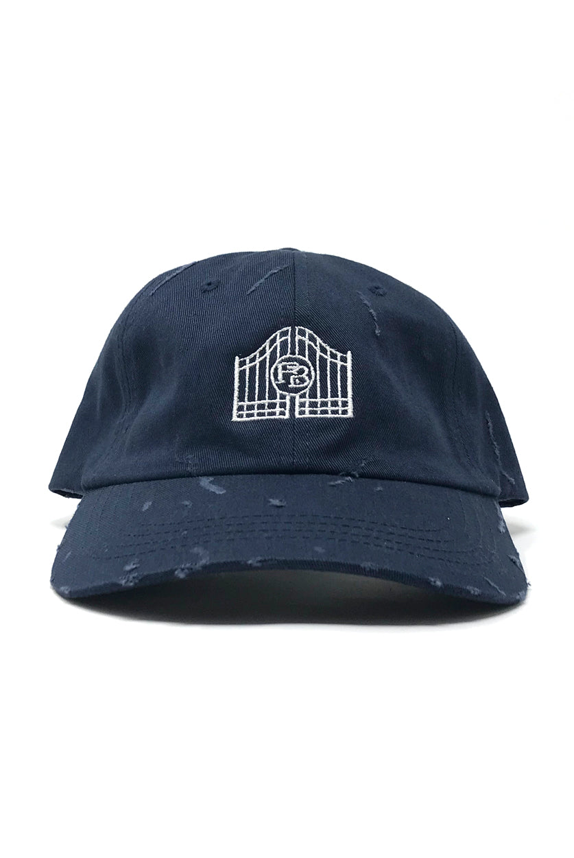 Damaged Goods Logo Dad Hat Navy